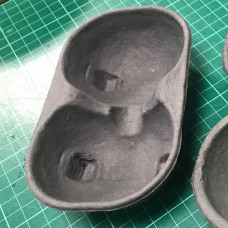 NEW 2pcs PULP TRAY BALLISTIC NEW 2pcs PULP TRAY BALLISTIC