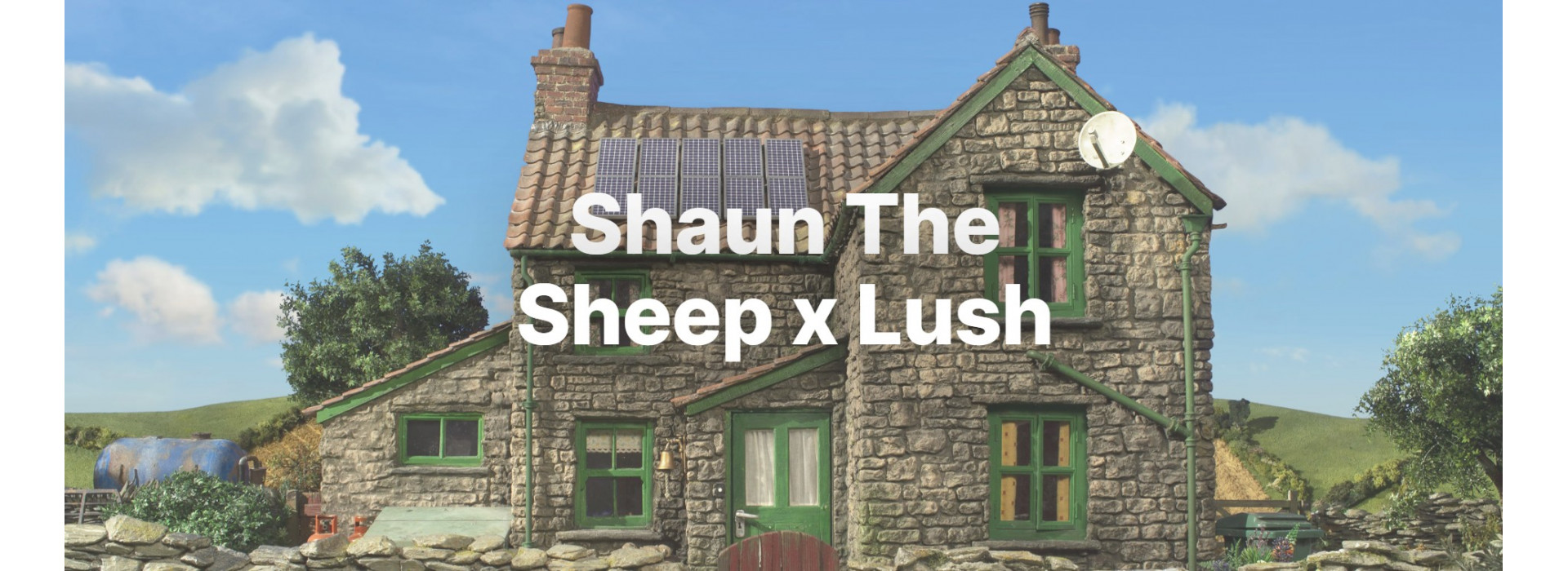 Shaun The Sheep x Lush